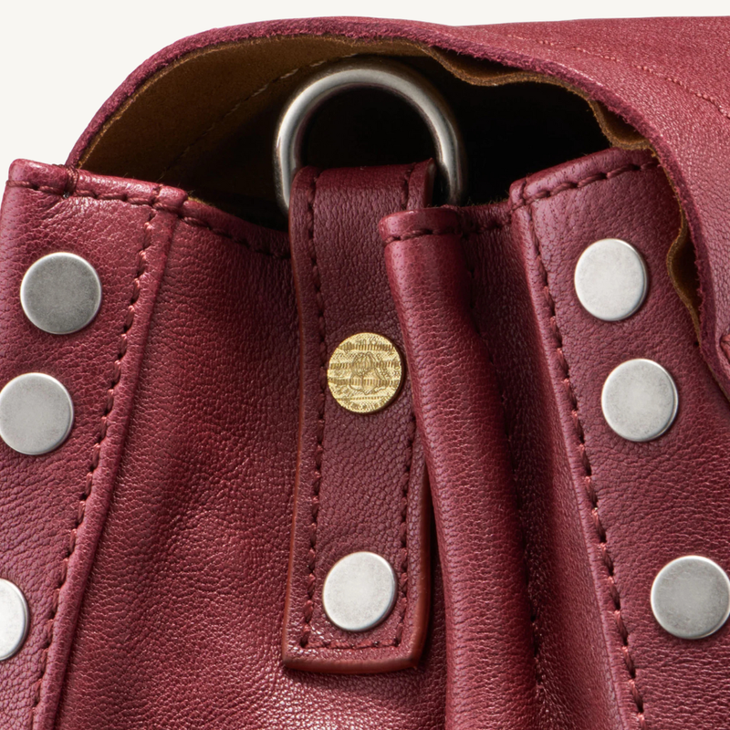 Small Postina Smooth Leather Bag