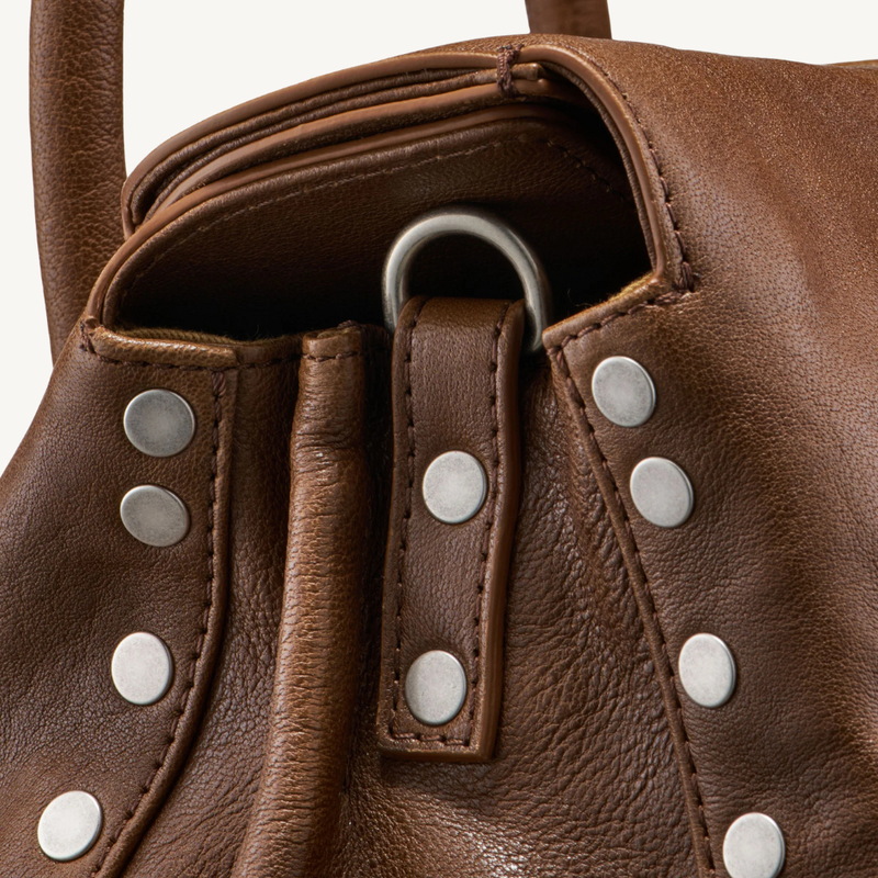 Small Dotta Smooth Leather Bag