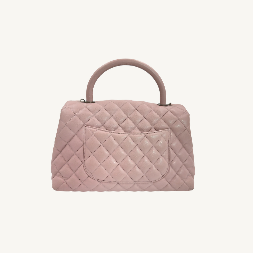 Chanel Caviar Quilted Medium Coco Handle Flap Bag