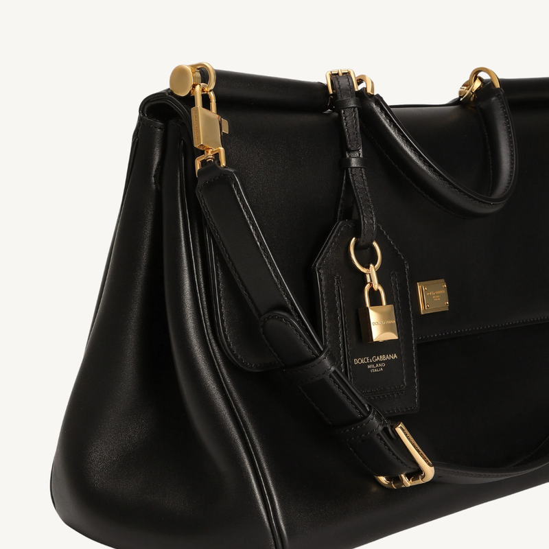 My Sicily Handbag in Plongé Calfskin