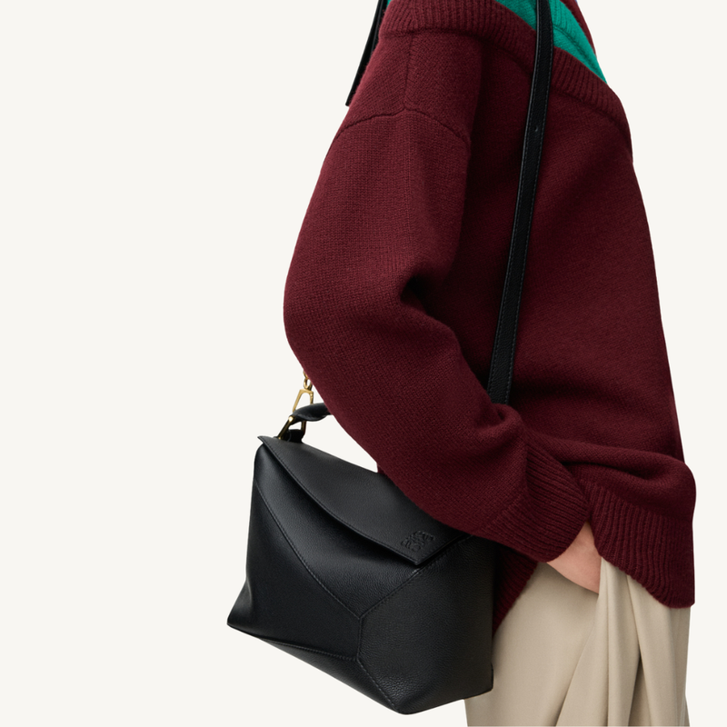 Small Puzzle Edge Bag