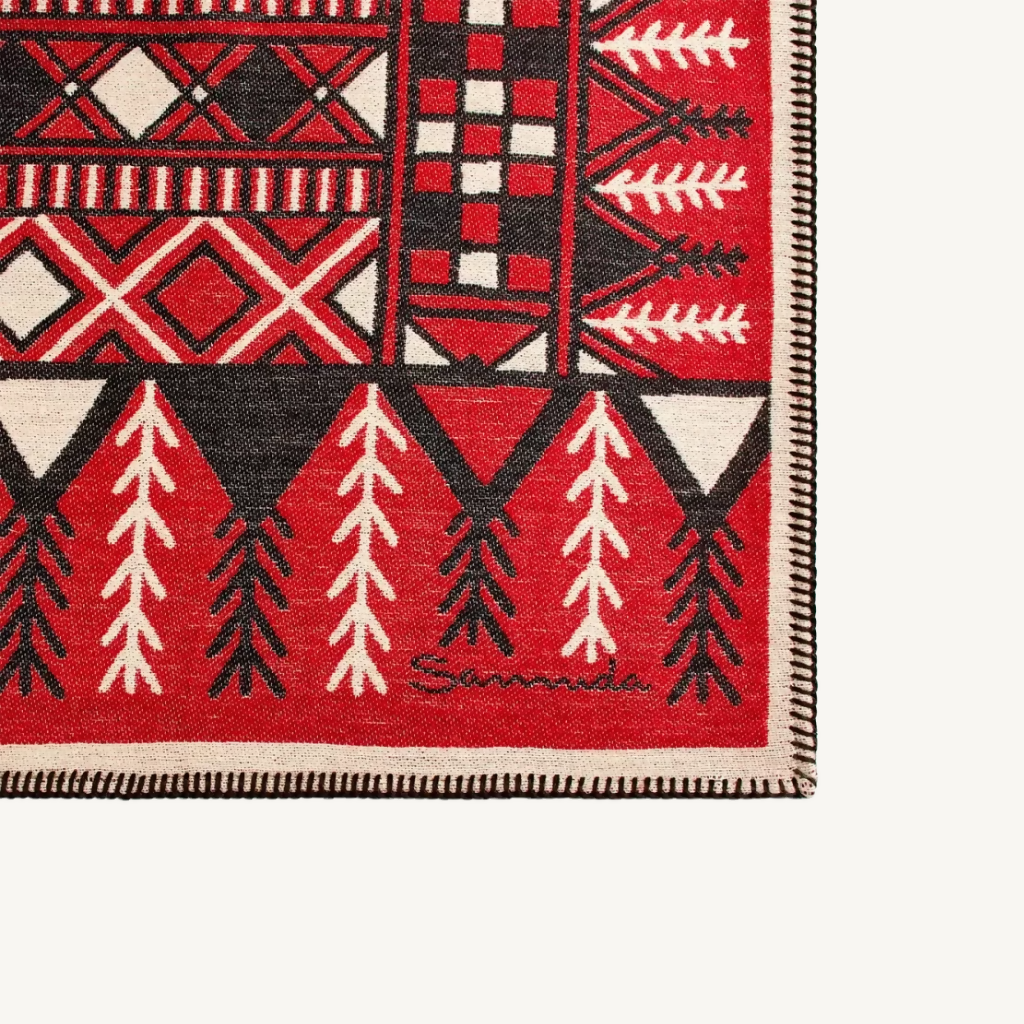 بطانية عسير من الصوف