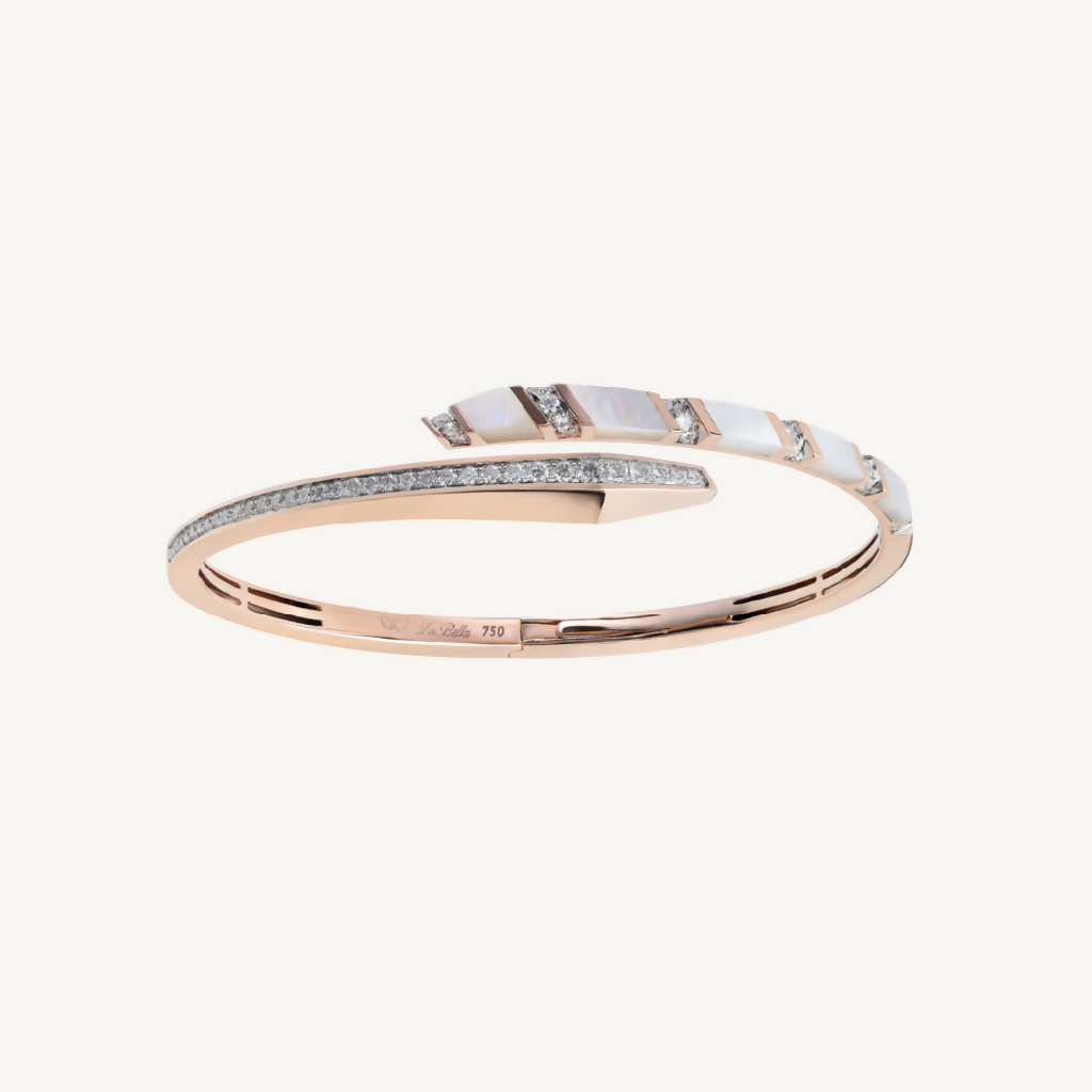 Angelina Mother of Pearl Bangle