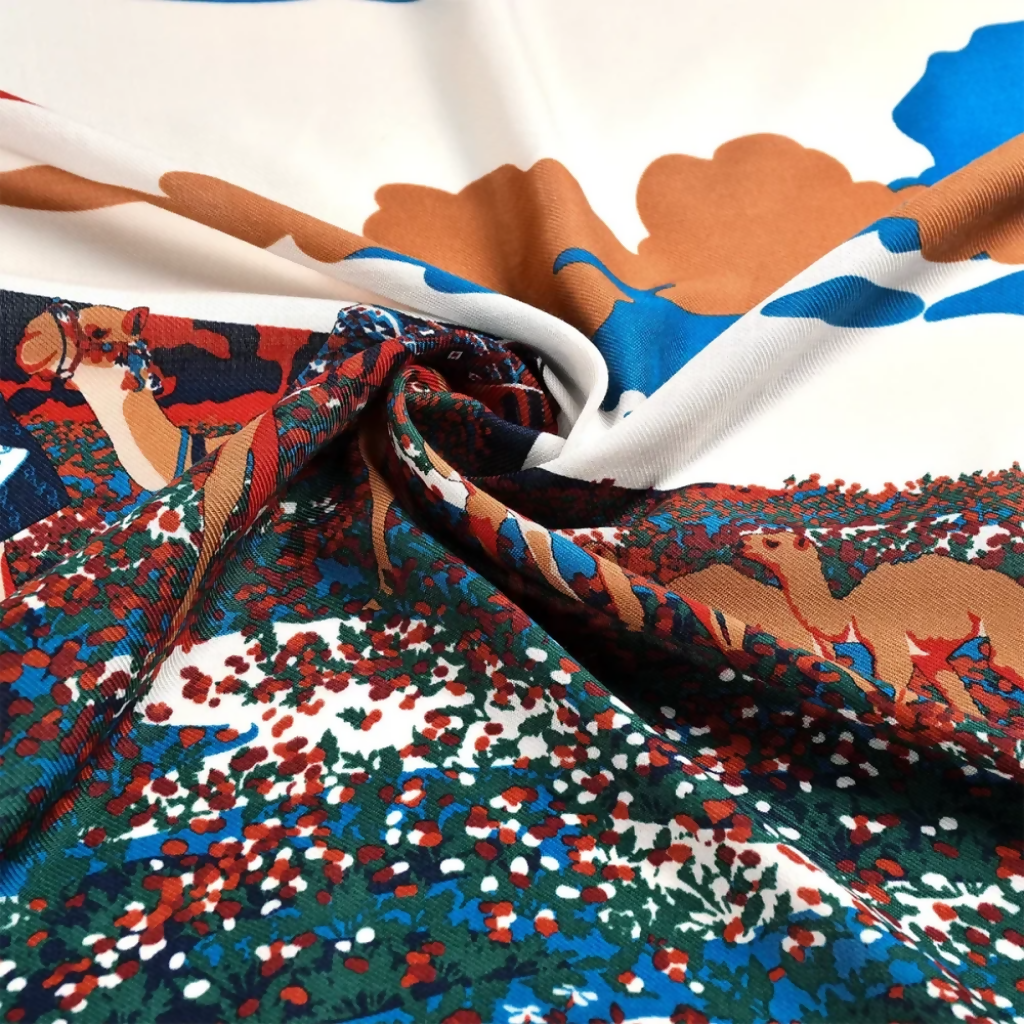 شال سمودة من الكشمير