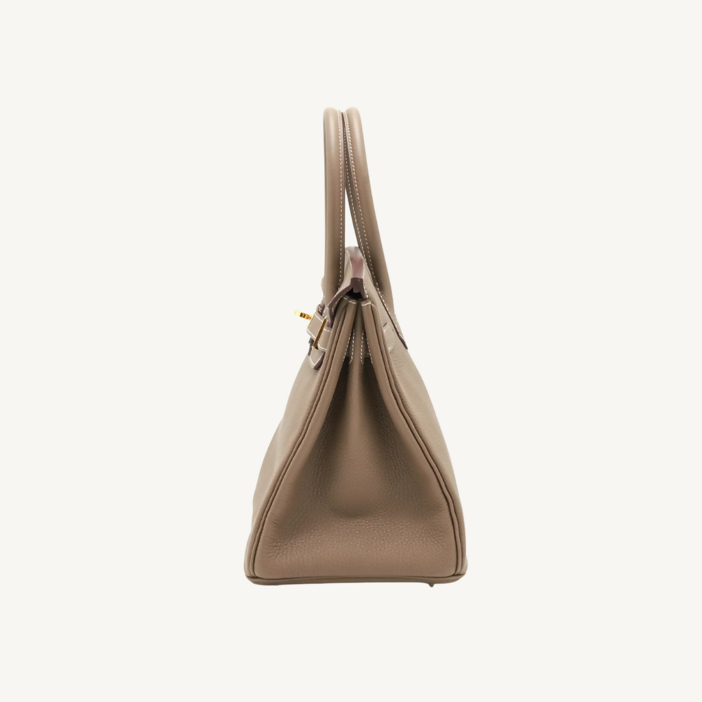 Hermès Birkin Togo 30 Etoupe GHW