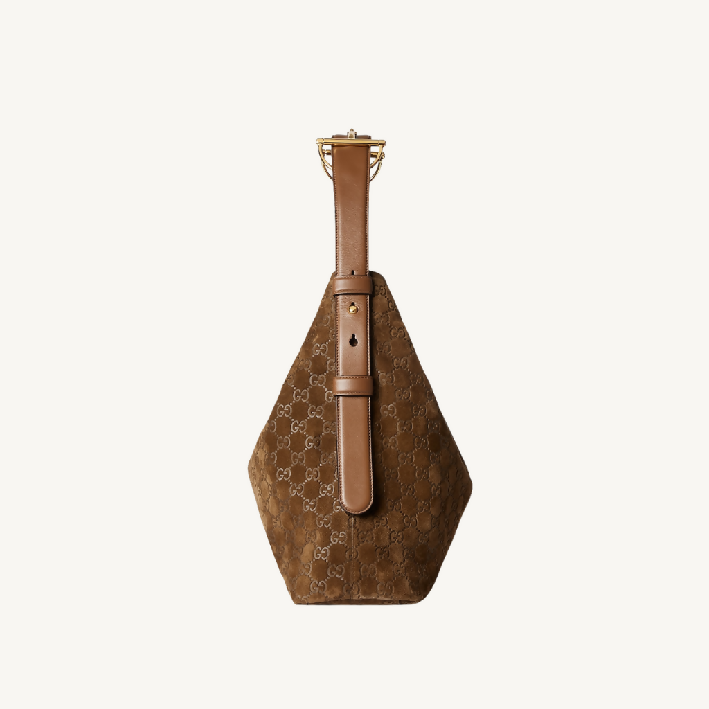 Beatrix Large Tote Bag in Suede