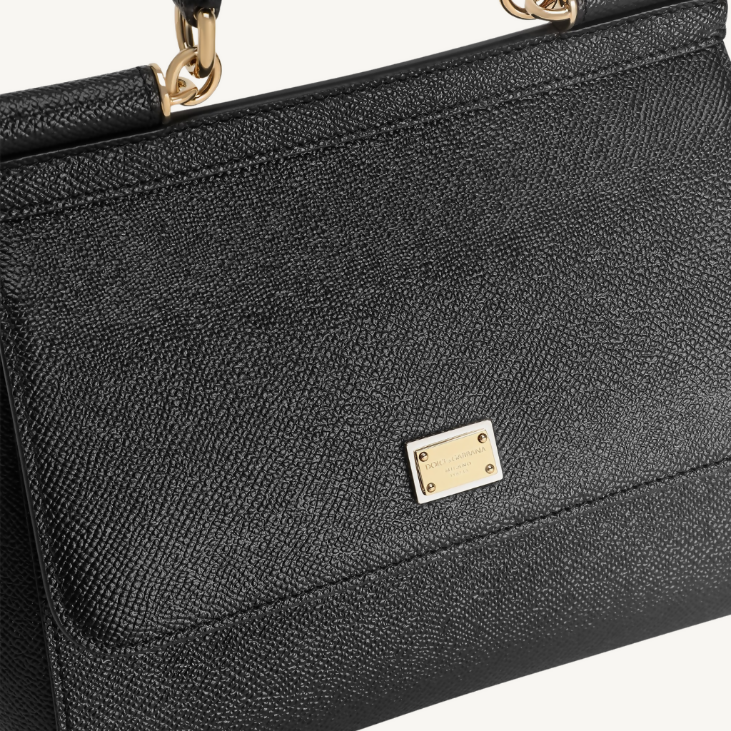 Small Sicily Handbag in Dauphine Calfskin