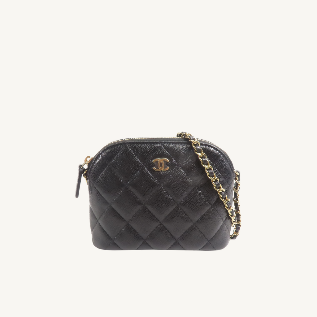 CC Dome Mini Zip Clutch