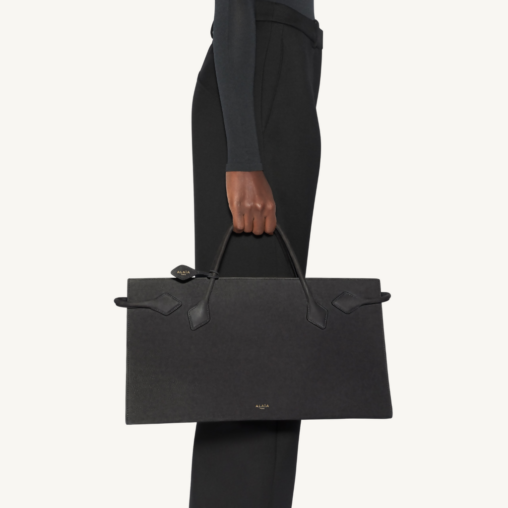 Le Teckel Nubuck Tote Bag