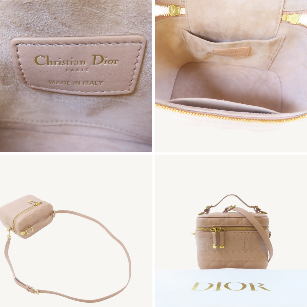 Cannage Small Diortravel Vanity Case