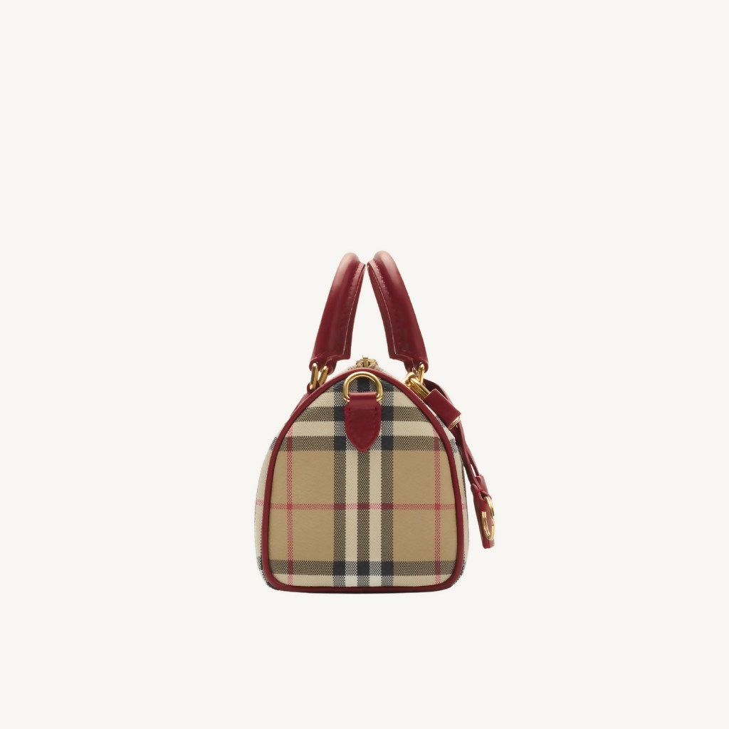 Mini Check Bowling Bag