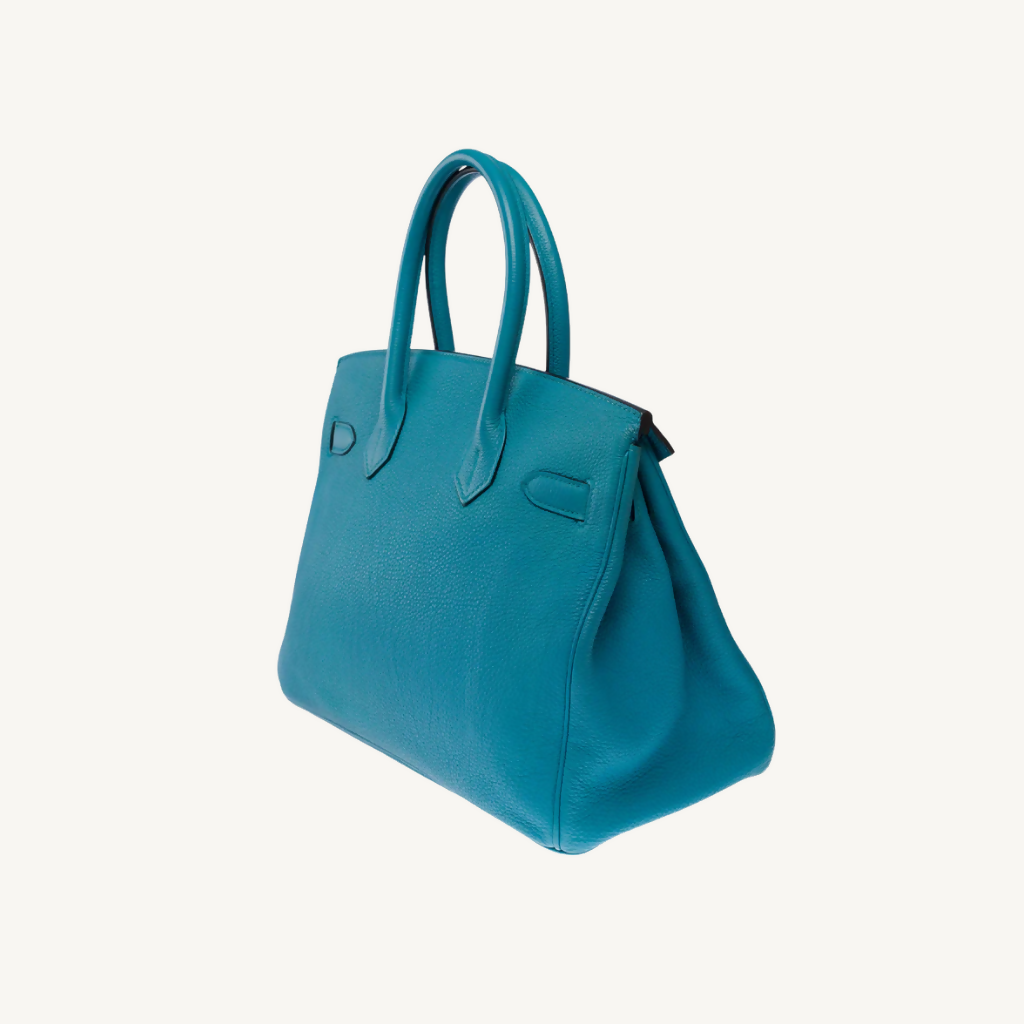 Birkin 30 Bleu Turquoise Togo PHW
