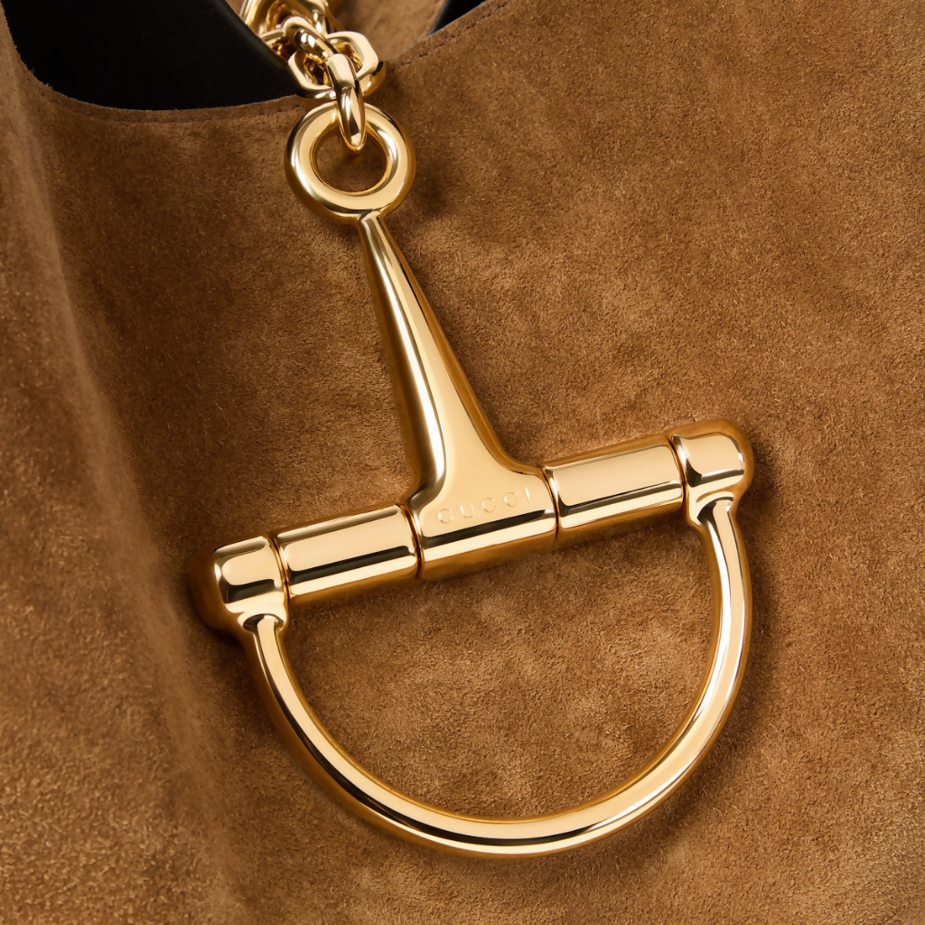 Softbit Maxi Shoulder Bag in Suede