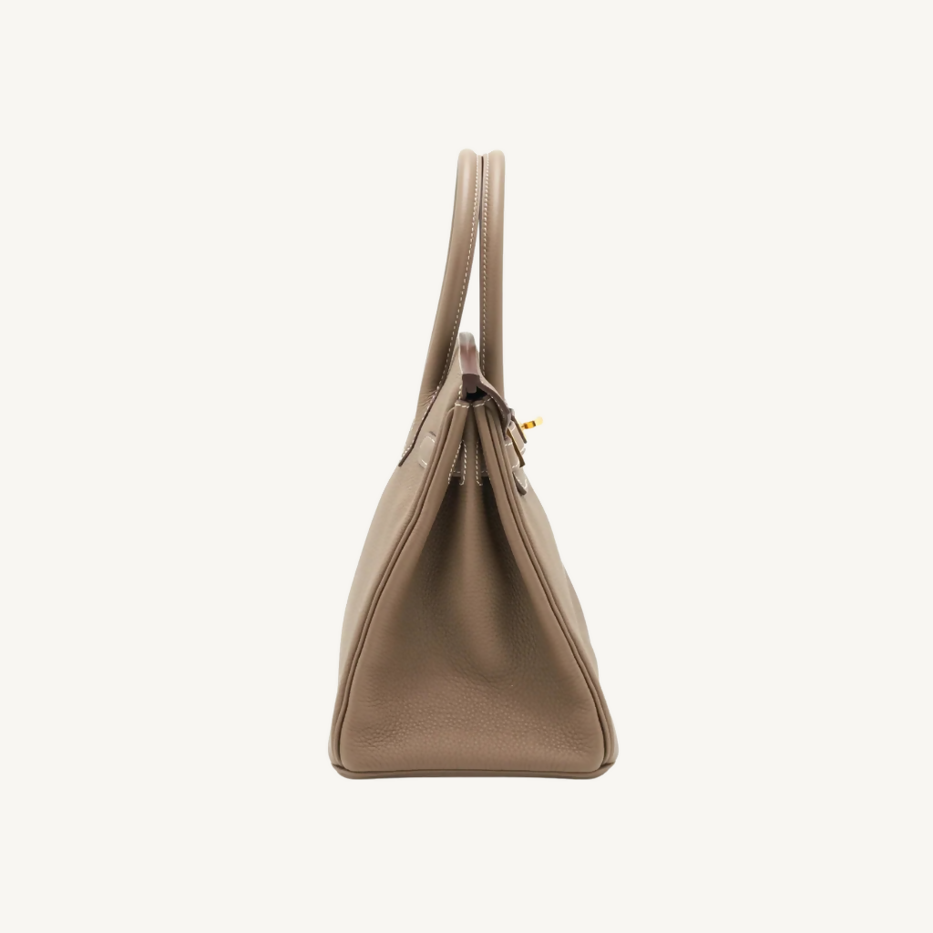 Hermès Birkin Togo 30 Etoupe GHW