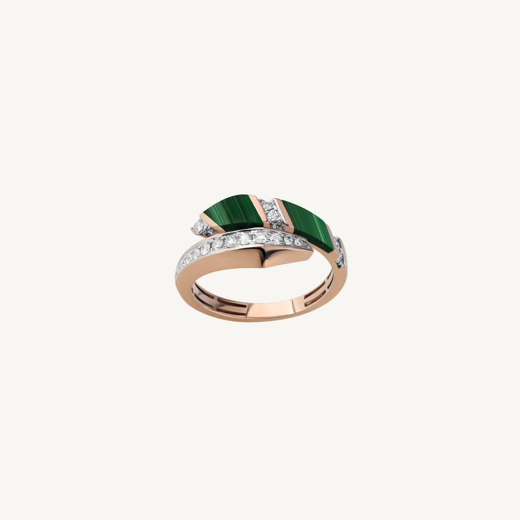 Angelina Malachite Ring