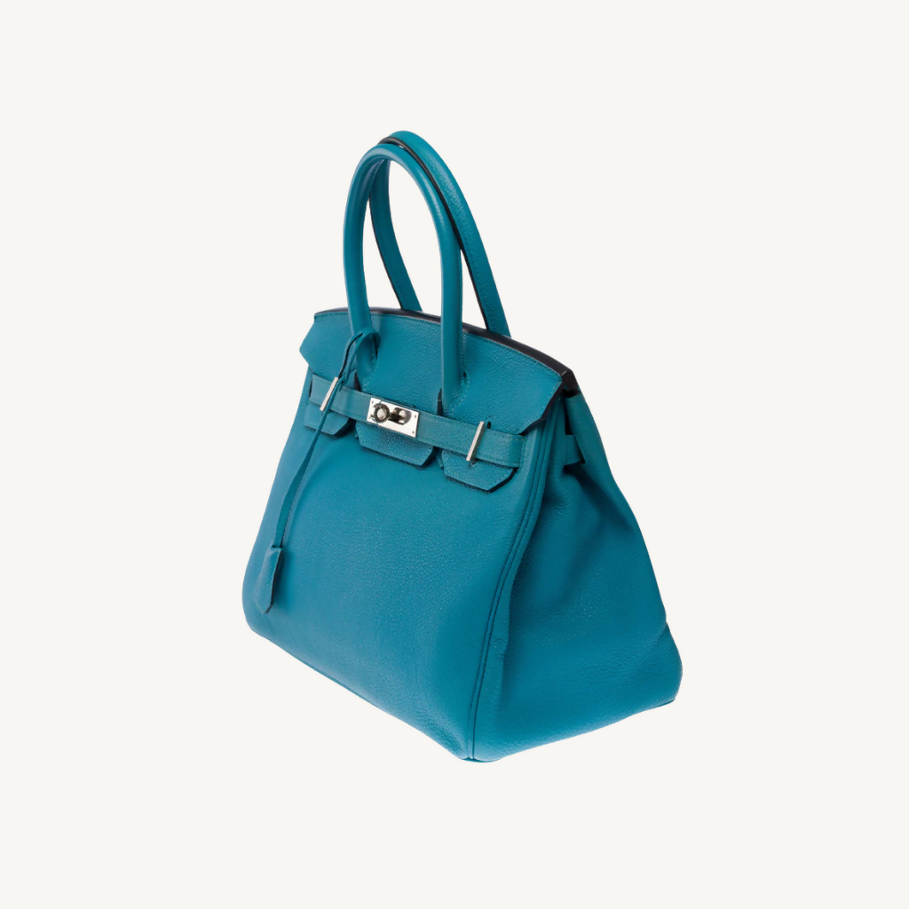Birkin 30 Bleu Turquoise Togo PHW
