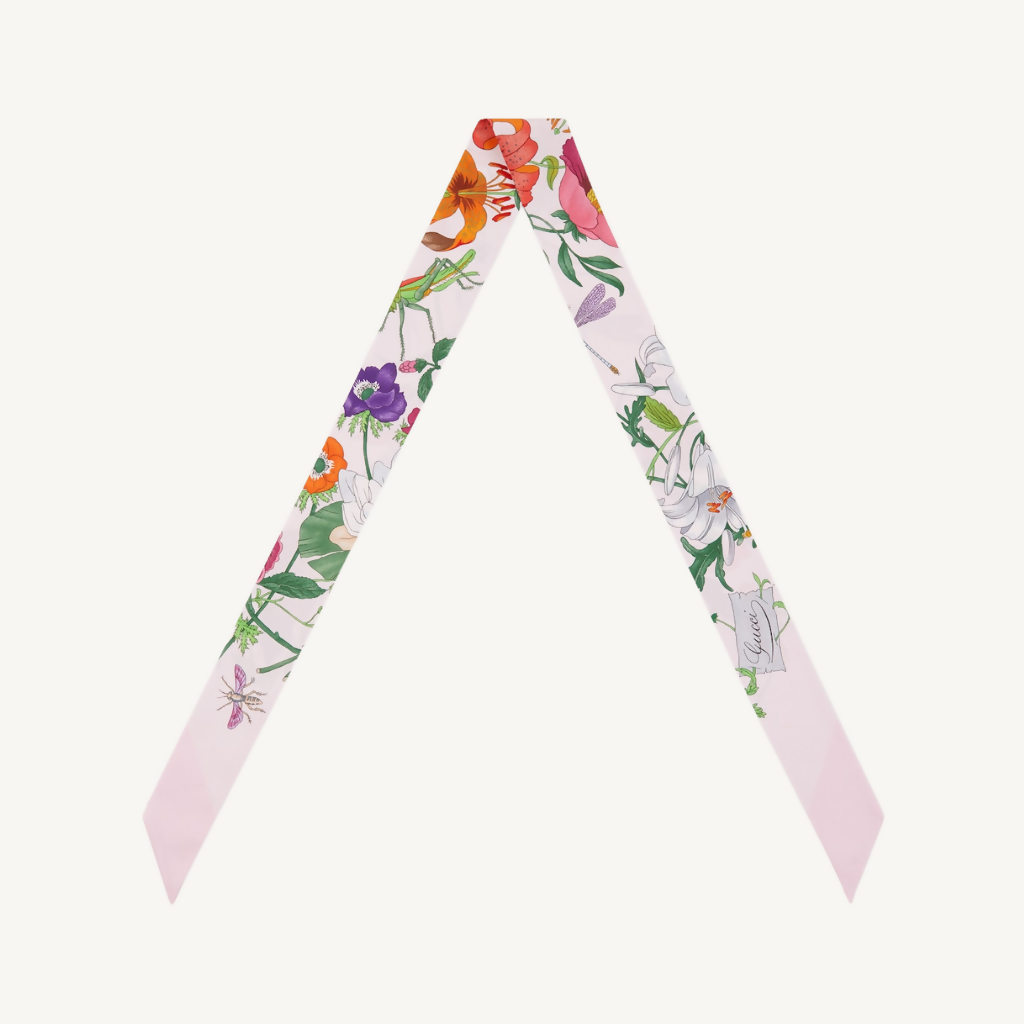 Printed Silk Twill Ribbon