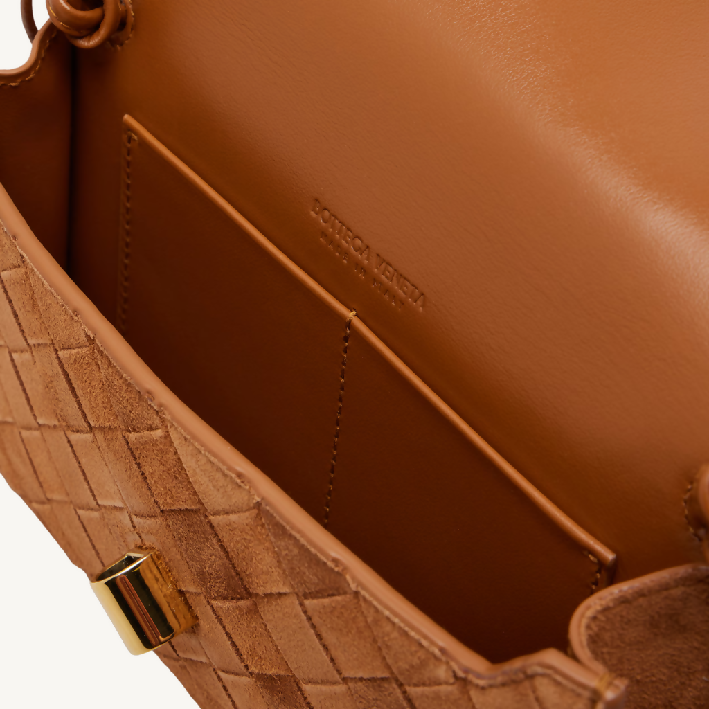 Andiamo Pouch on Strap Suede