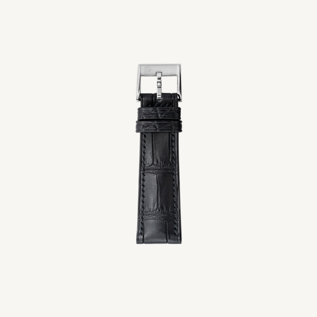 Matte Black Alligator Signature Strap