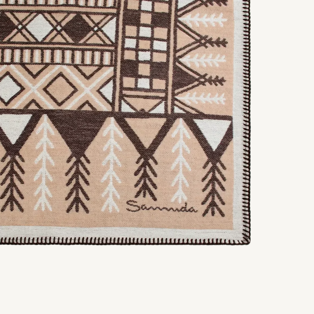 بطانية عسير من الصوف