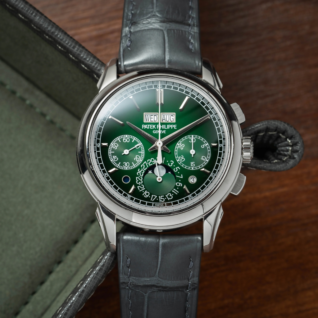 حزام توقيع التمساح الرمادي غير اللامع