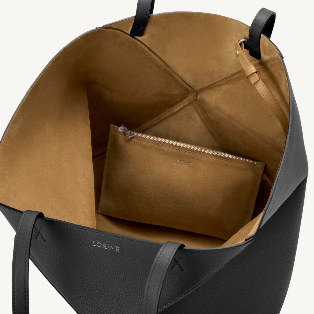 Large Horizontal Puzzle Fold Tote