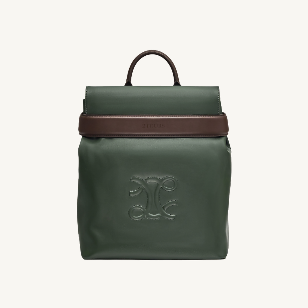 Caliber Dark Green Backpack