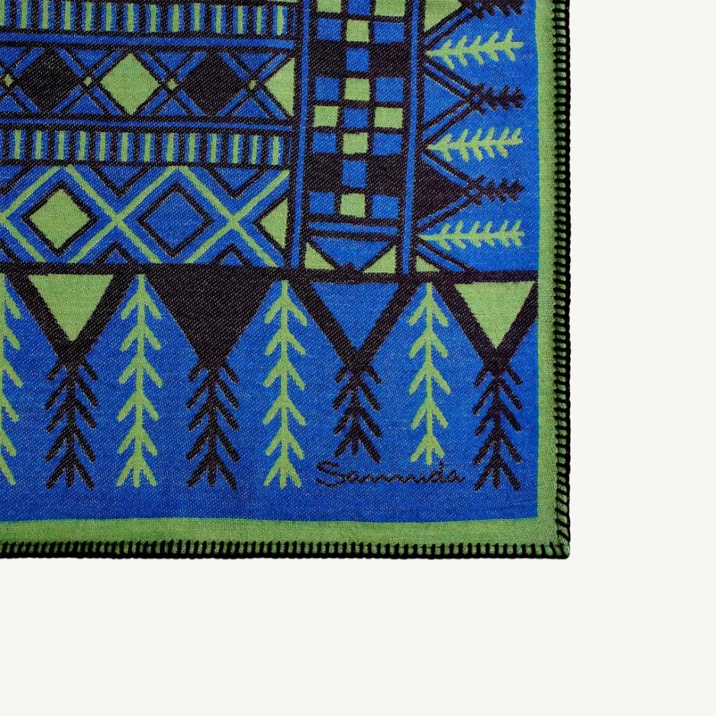 بطانية عسير من الصوف