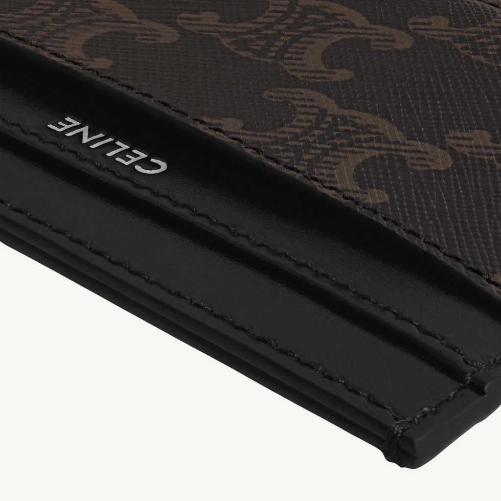 Triomphe Embossed Card Holder