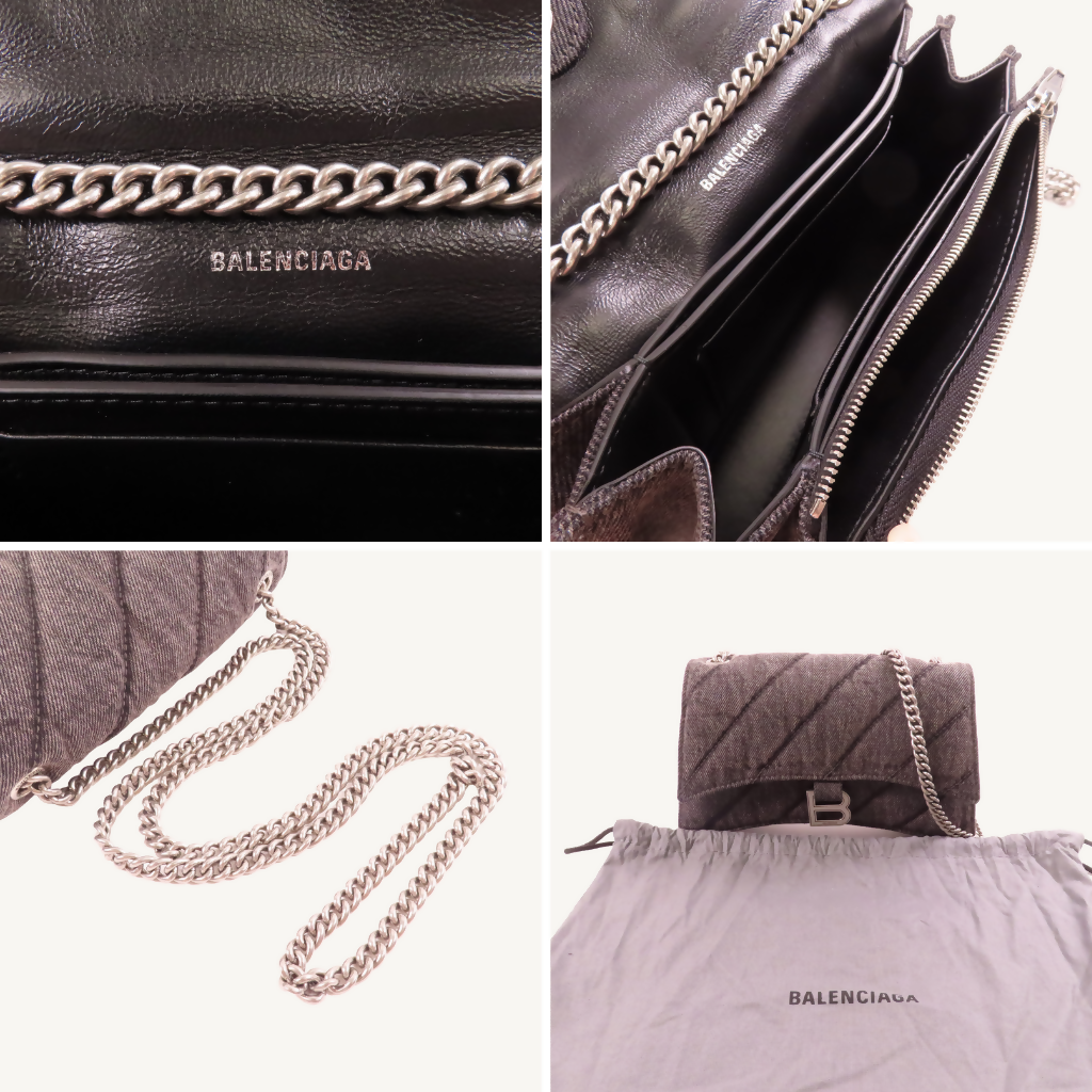 Crush Chain Shoulder Bag