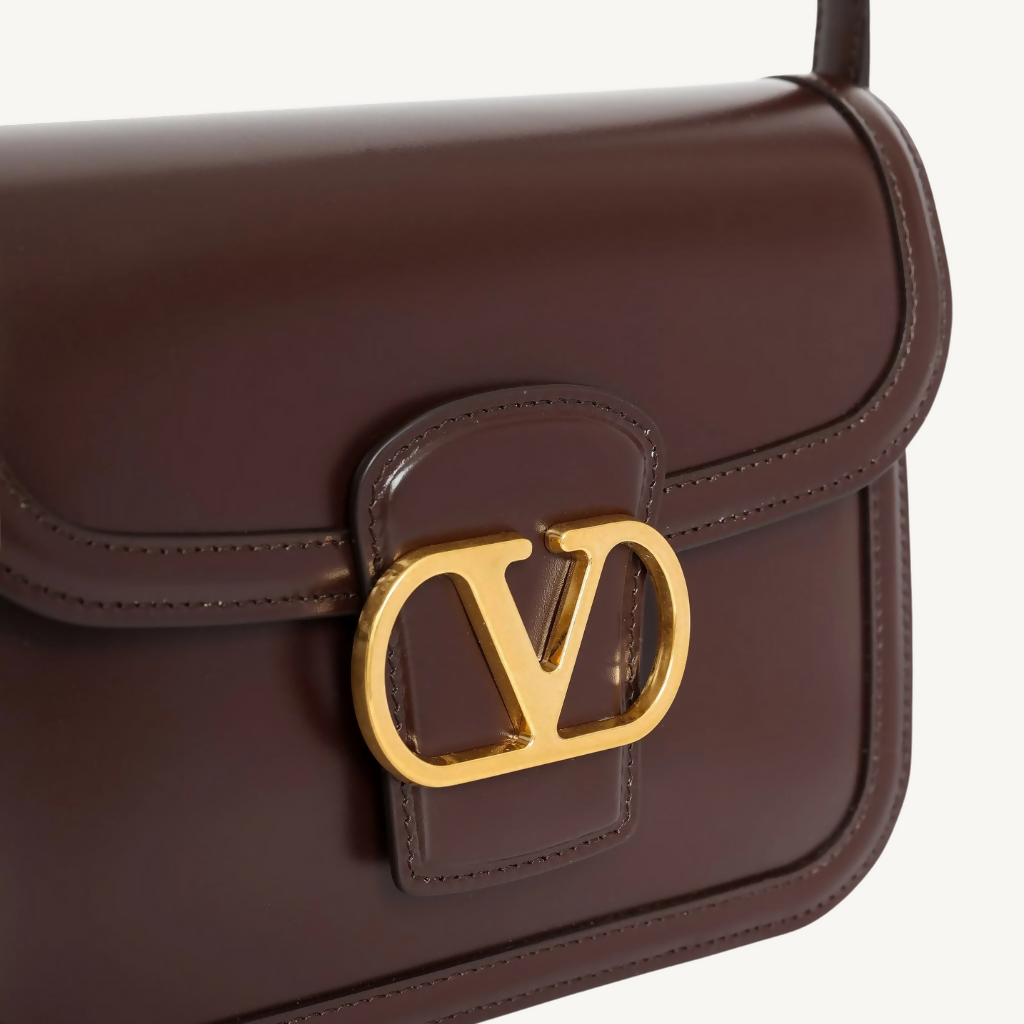 9To5 Smooth Calfskin Shoulder Bag