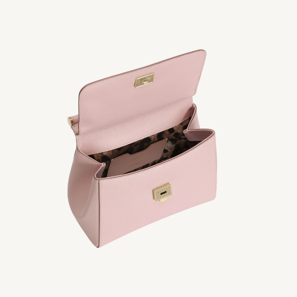 Small Sicily Handbag in Dauphine Calfskin
