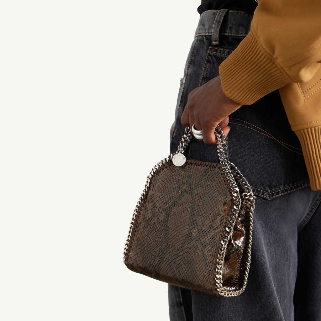 Falabella Snake Mini Tote Bag