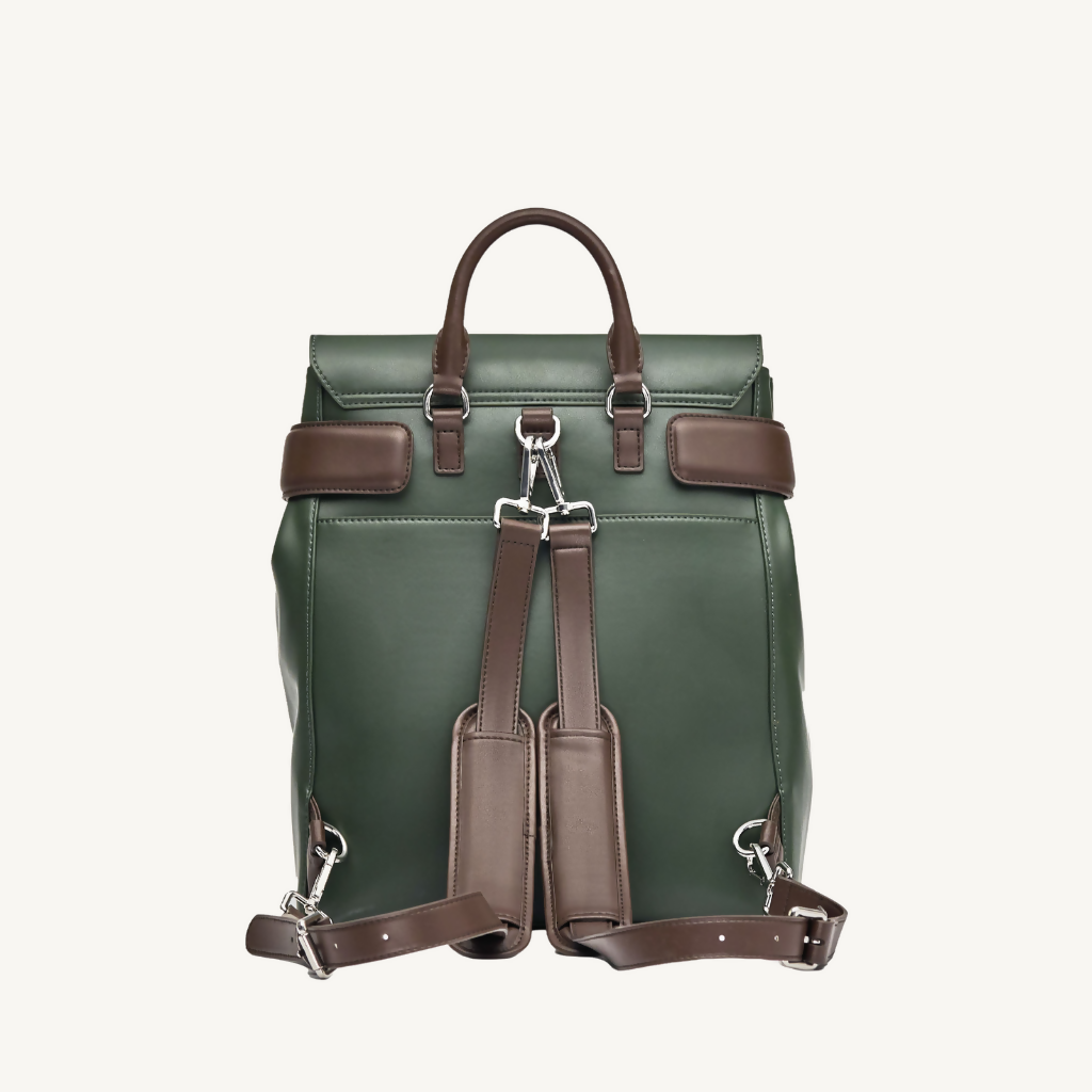 Caliber Dark Green Backpack