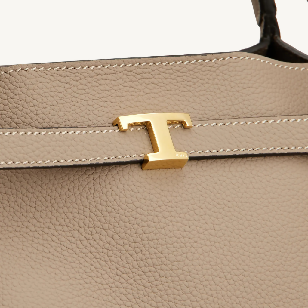 Shopping Bag in Leather Medium