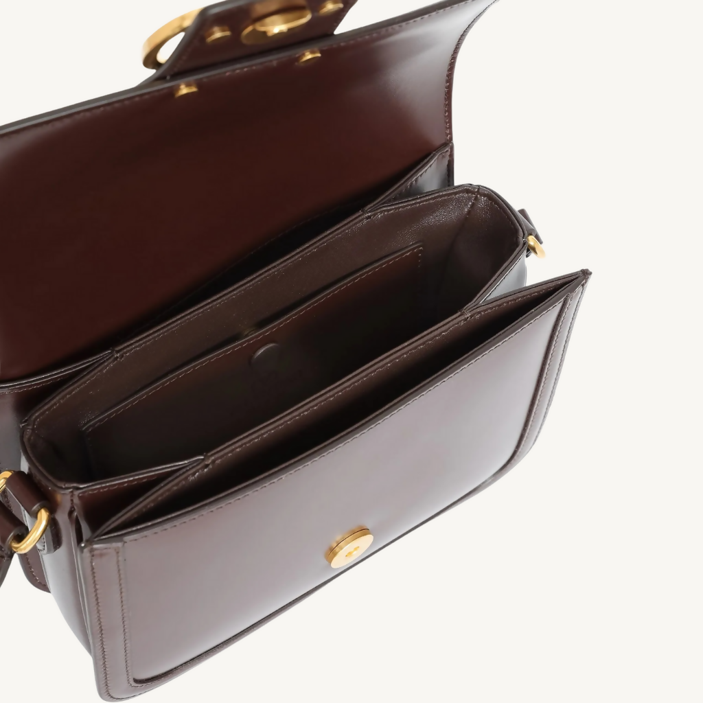 9To5 Smooth Calfskin Shoulder Bag