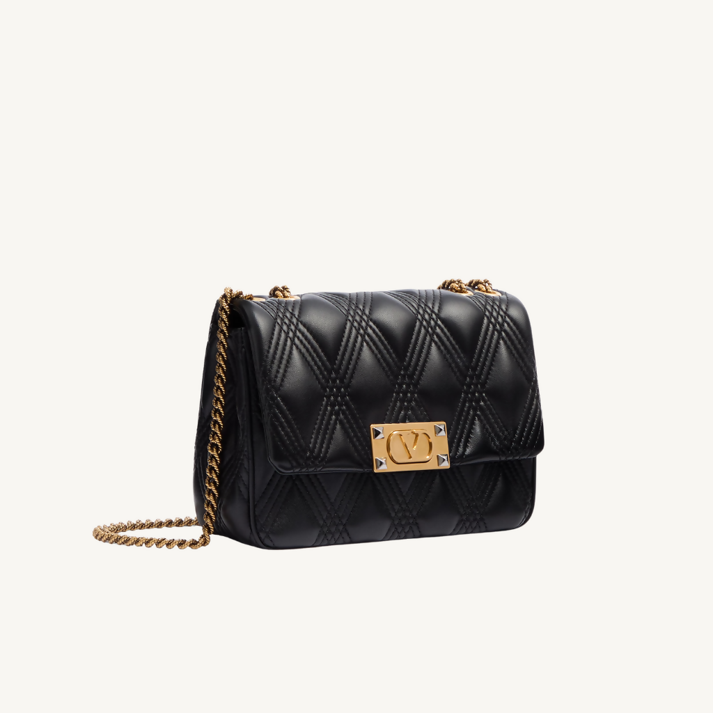 Quiltie 67 Small Leather Shoulder Bag