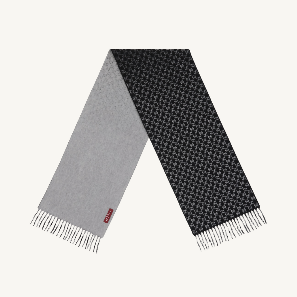 GG Wool Cashmere Scarf