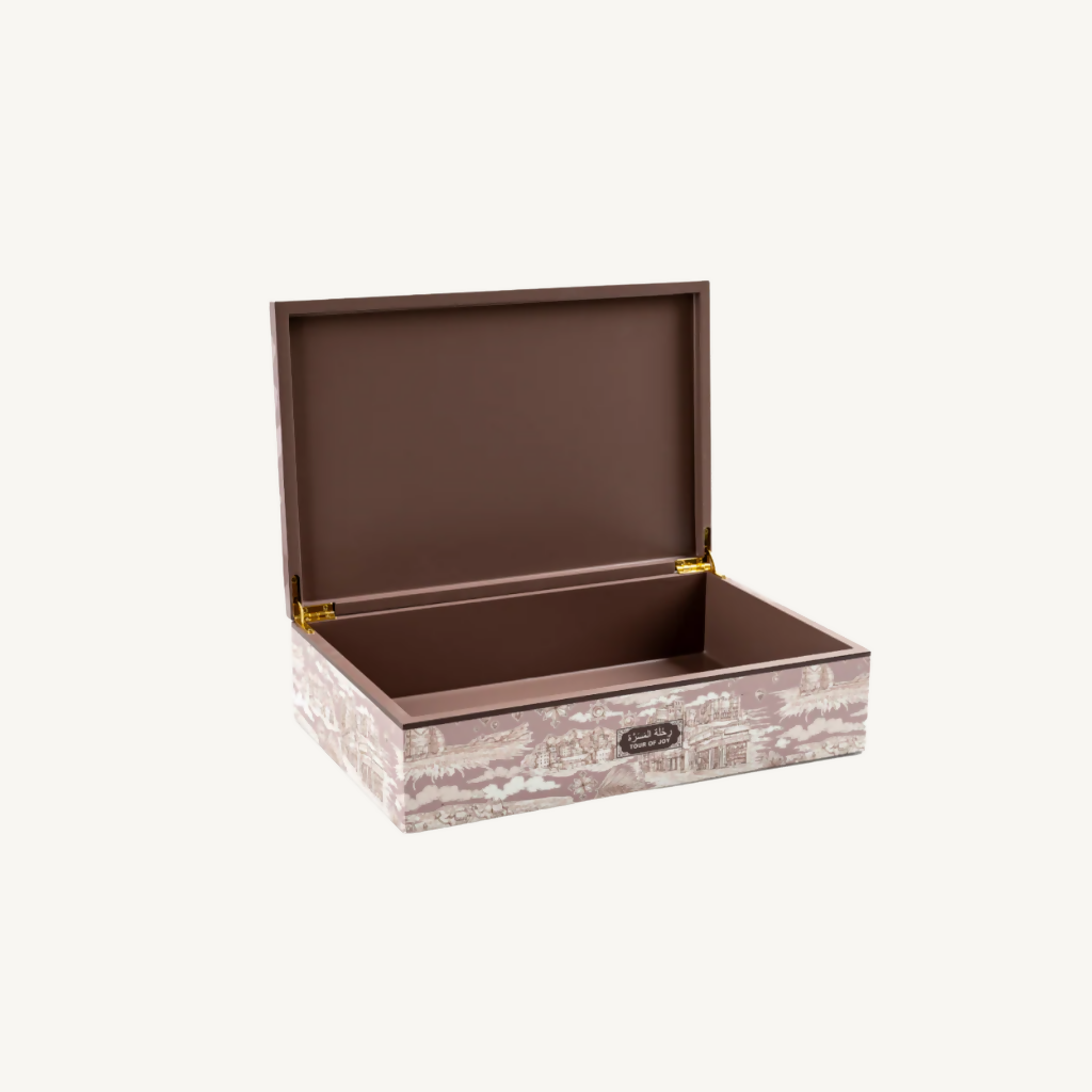 علبة خشب تور أوف جوي (كبيرة)