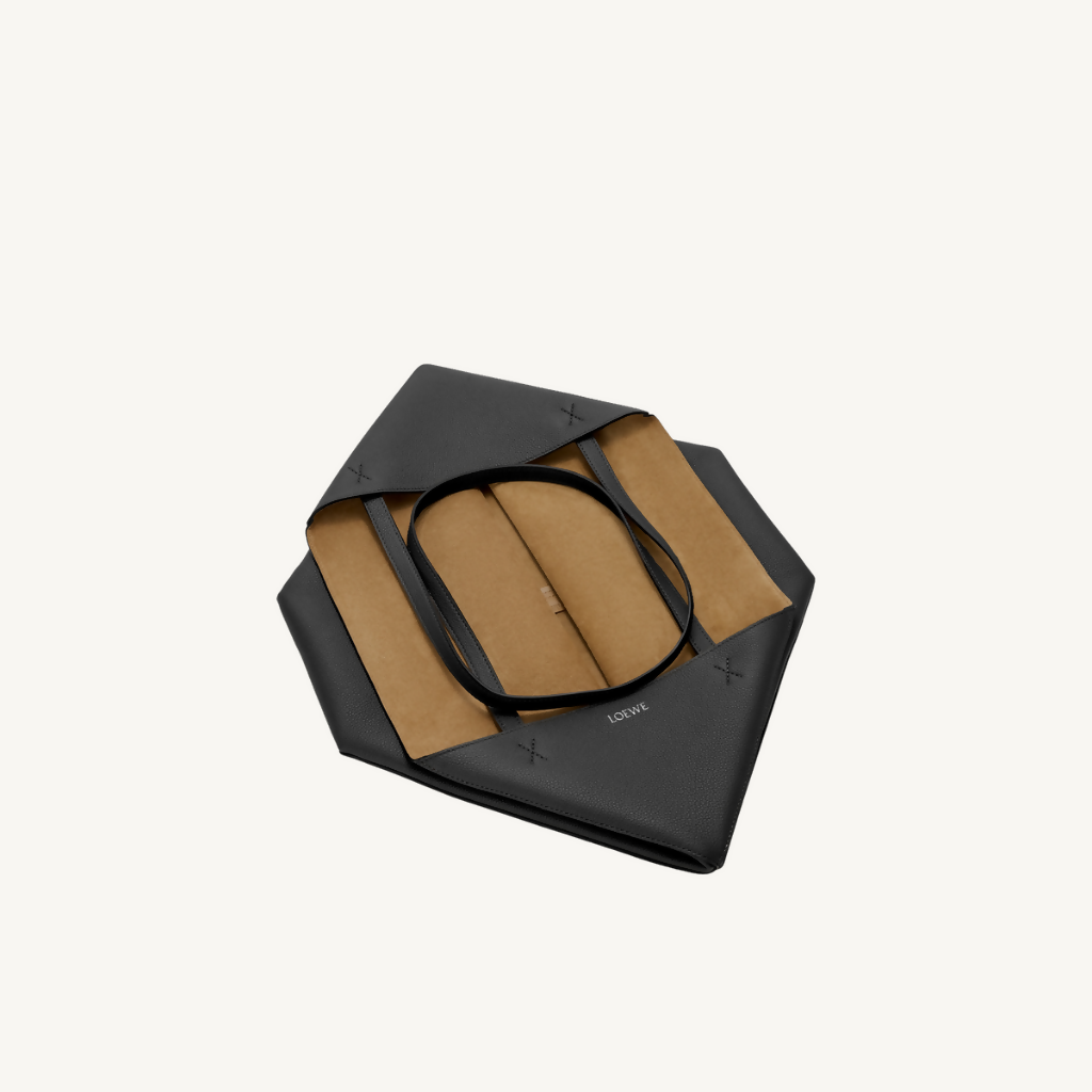 Large Horizontal Puzzle Fold Tote