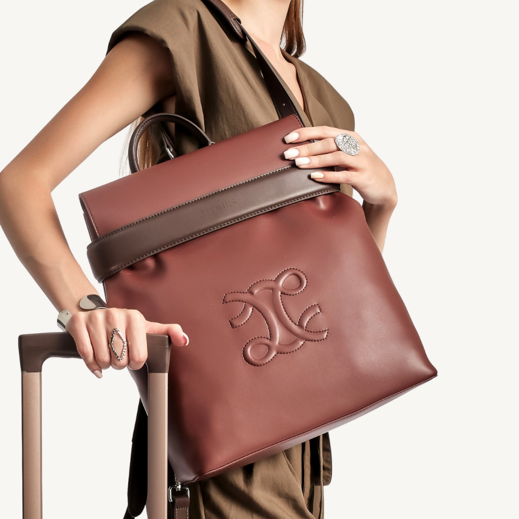 Caliber Red Backpack