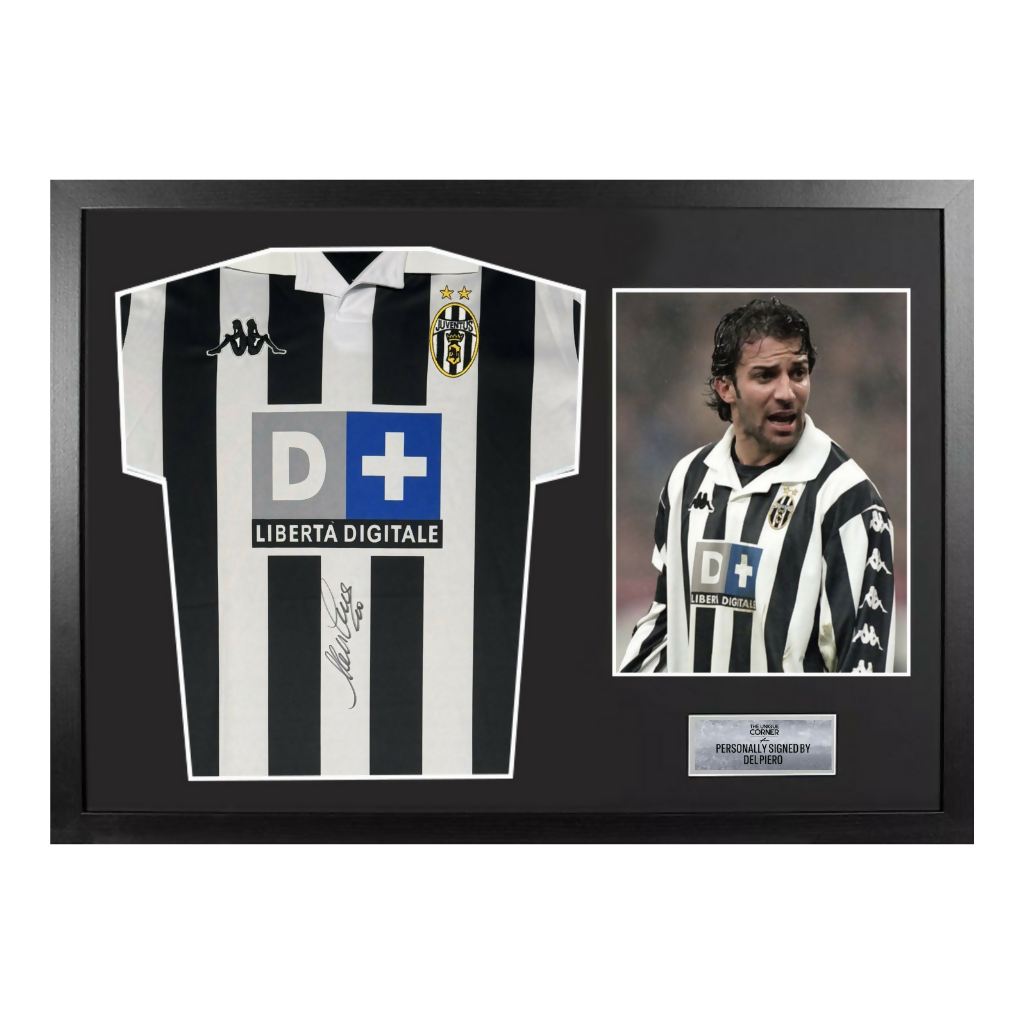 Alessandro Del Piero Signed Juventus Jersey – Framed Memorabilia | Tha Alessandro Del Piero Signed Juventus Jersey – Framed Memorabilia | Tha