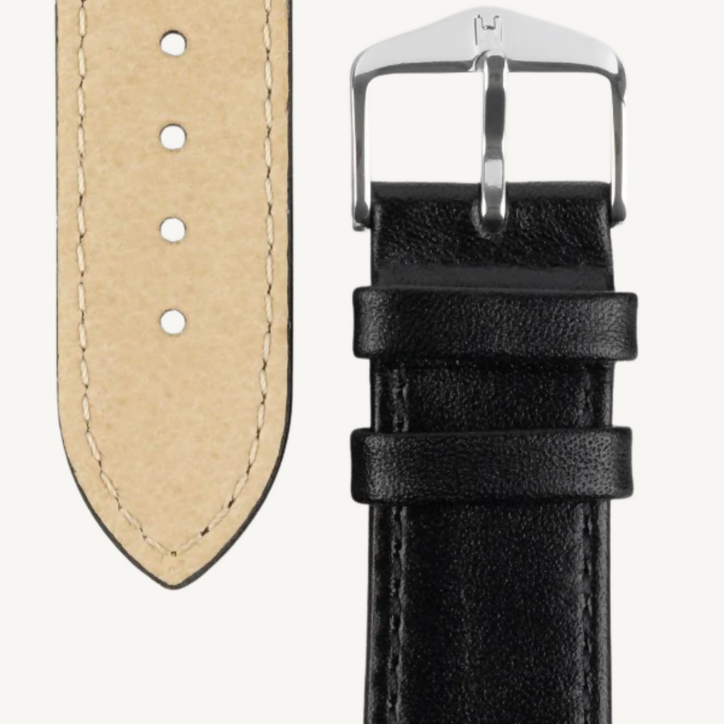 Osiris Quick-Release Strap Black Leather