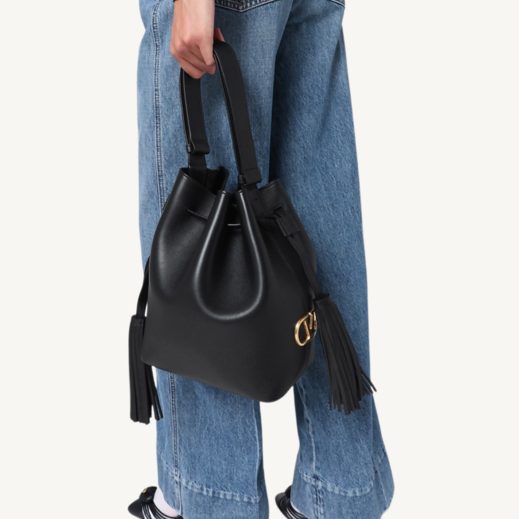 So Seau Leather Bucket Bag