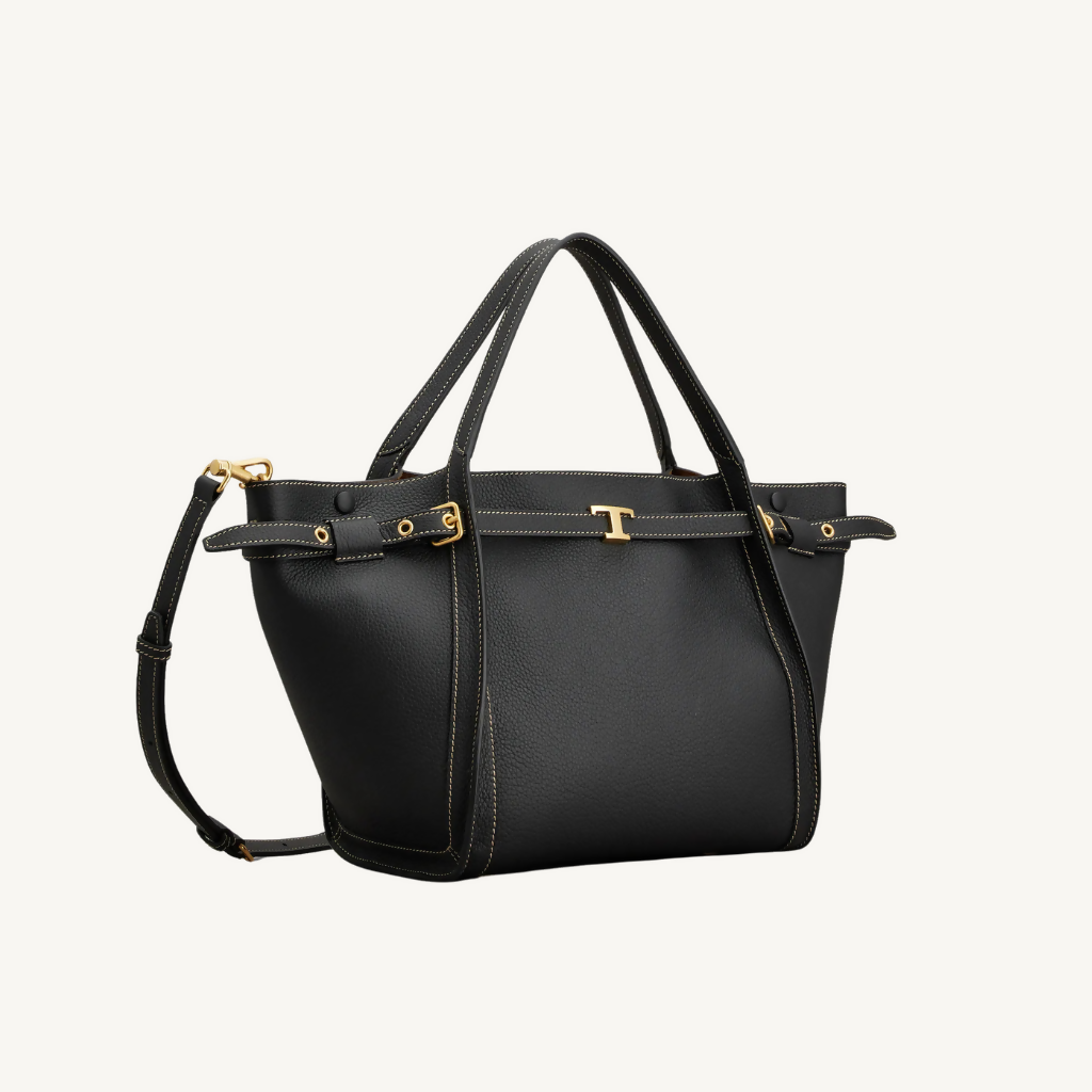 Shopping Bag in Leather Small