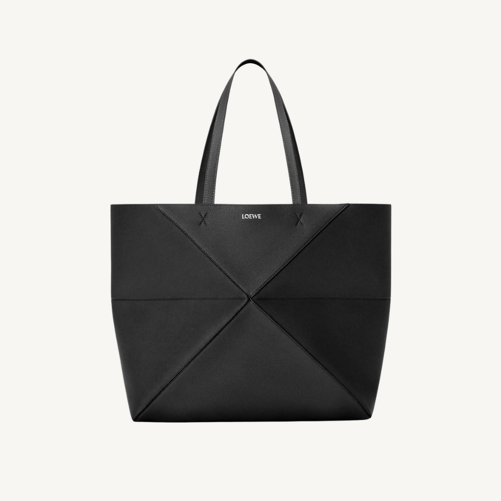 Large Horizontal Puzzle Fold Tote