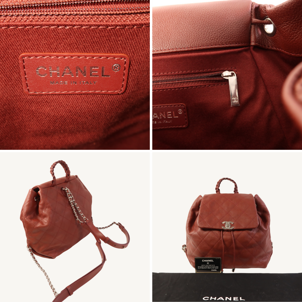 Chanel Drawstring Backpack