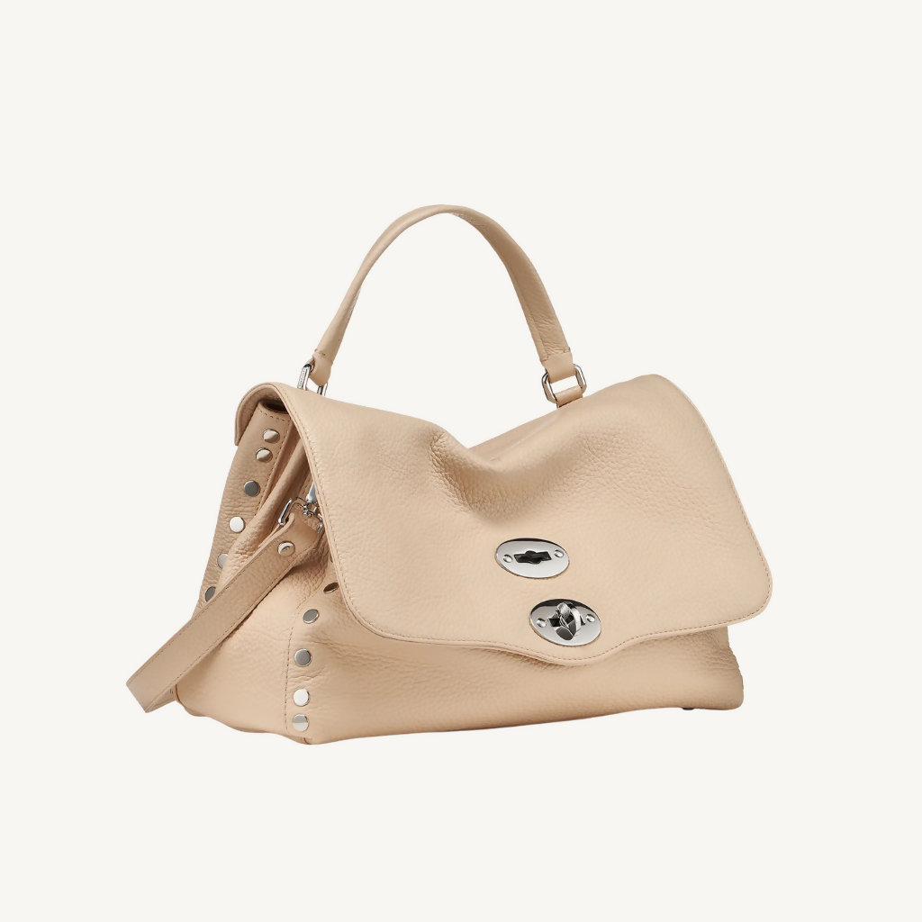 Small Postina Hammered Leather Bag