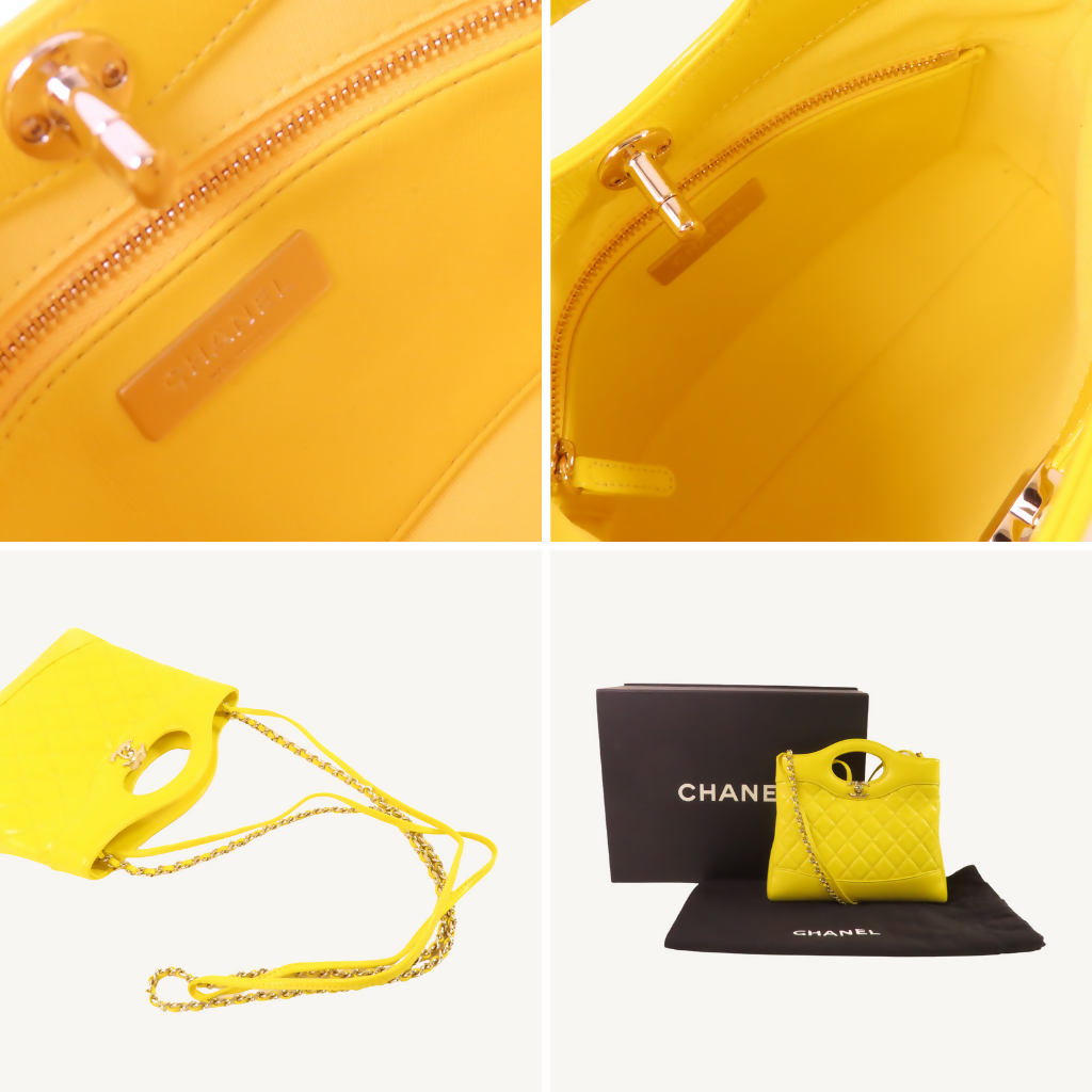 31 Quilted Mini Shopping Bag