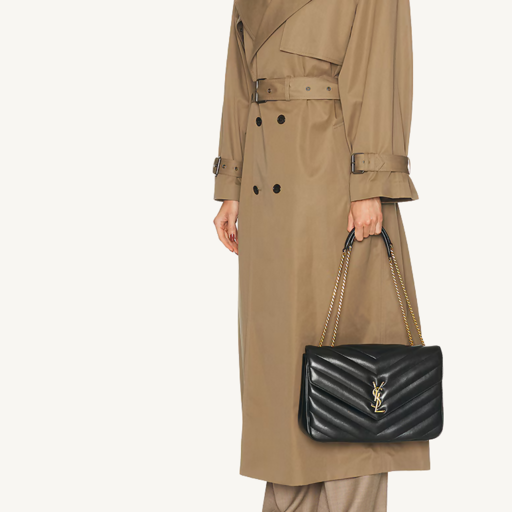 Loulou Large in Matelassé Lambskin